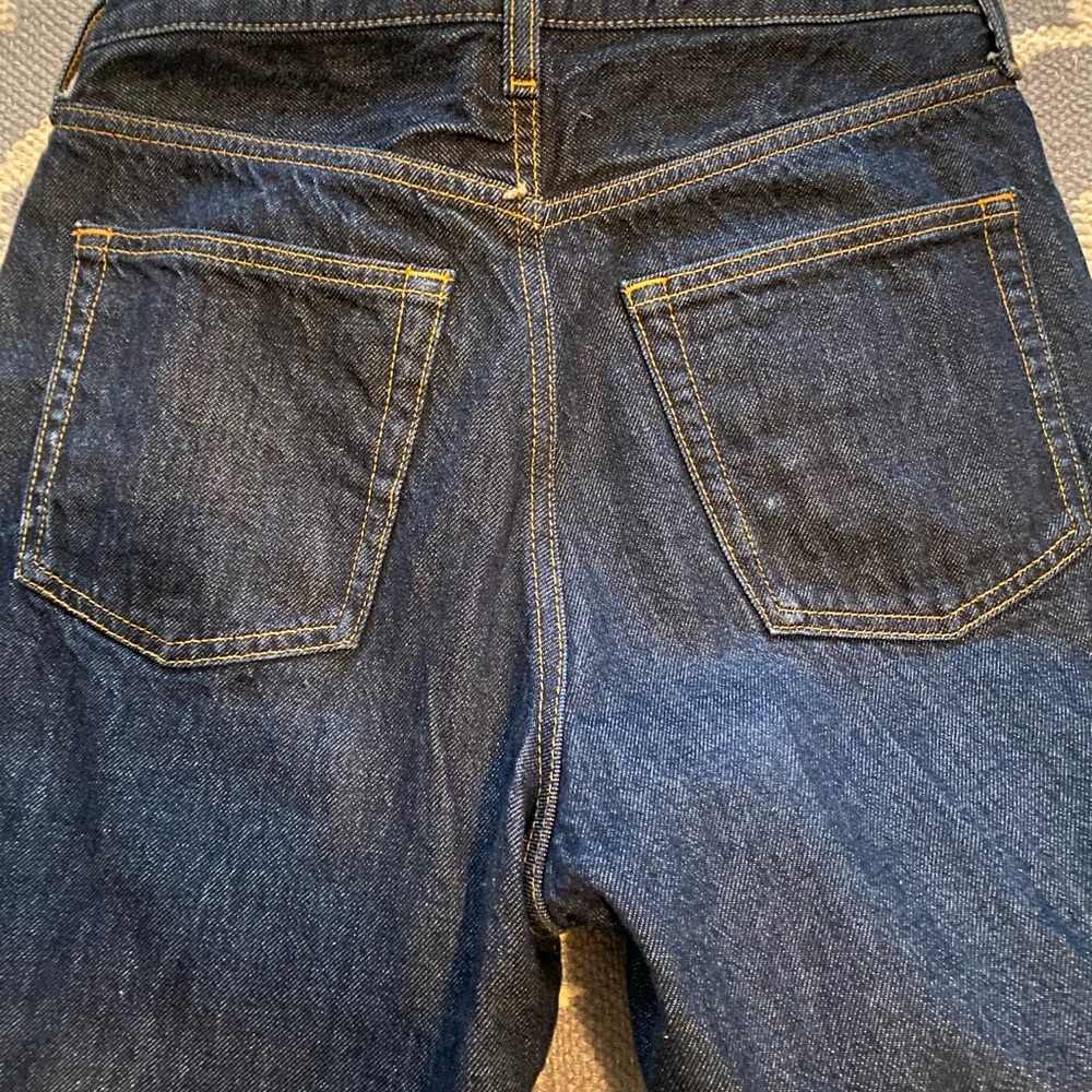 COS Women's High waist straight leg Dark Blue Jeans “chord”
